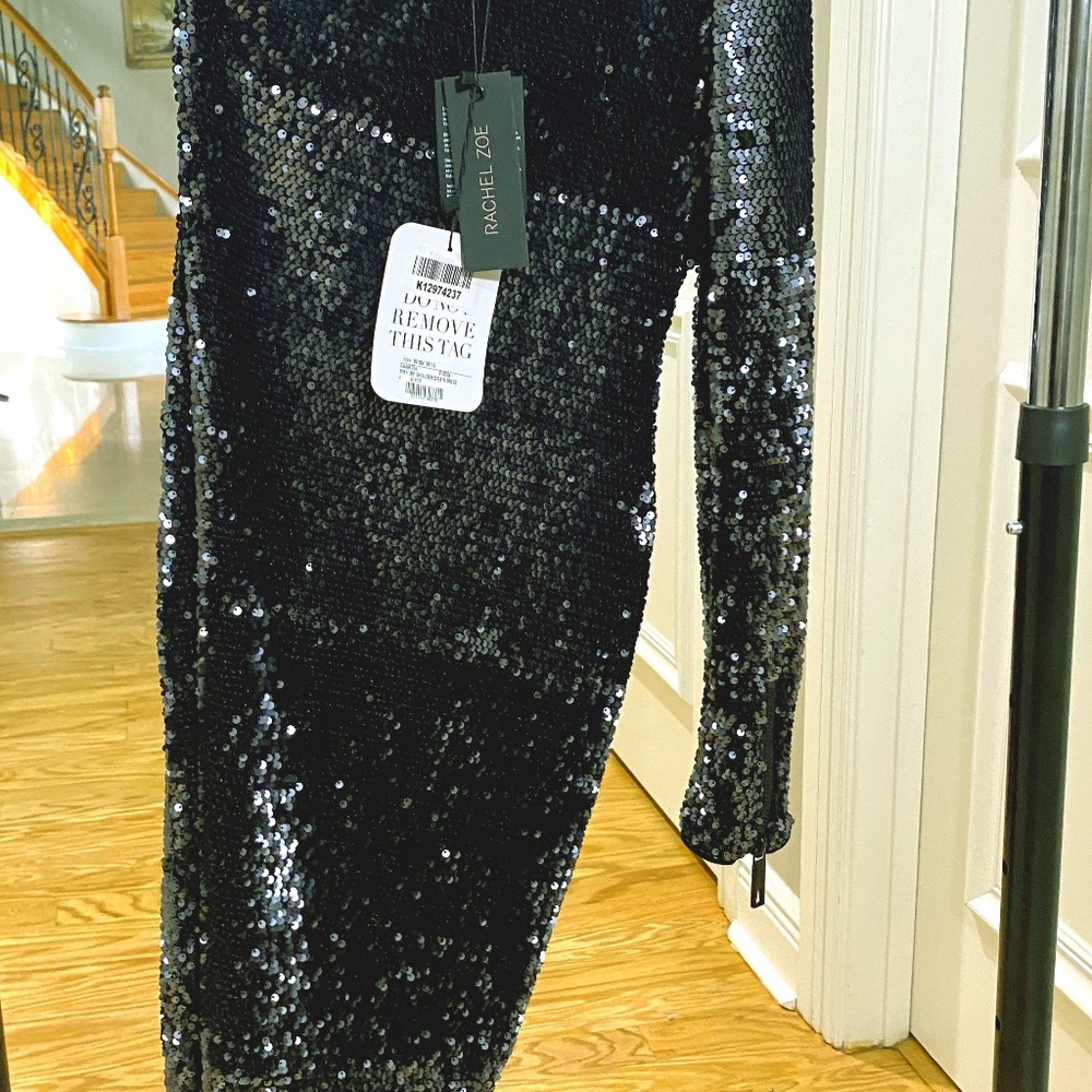 Gorgeous Rachel Zoe Off Shoulder Sequin Dress